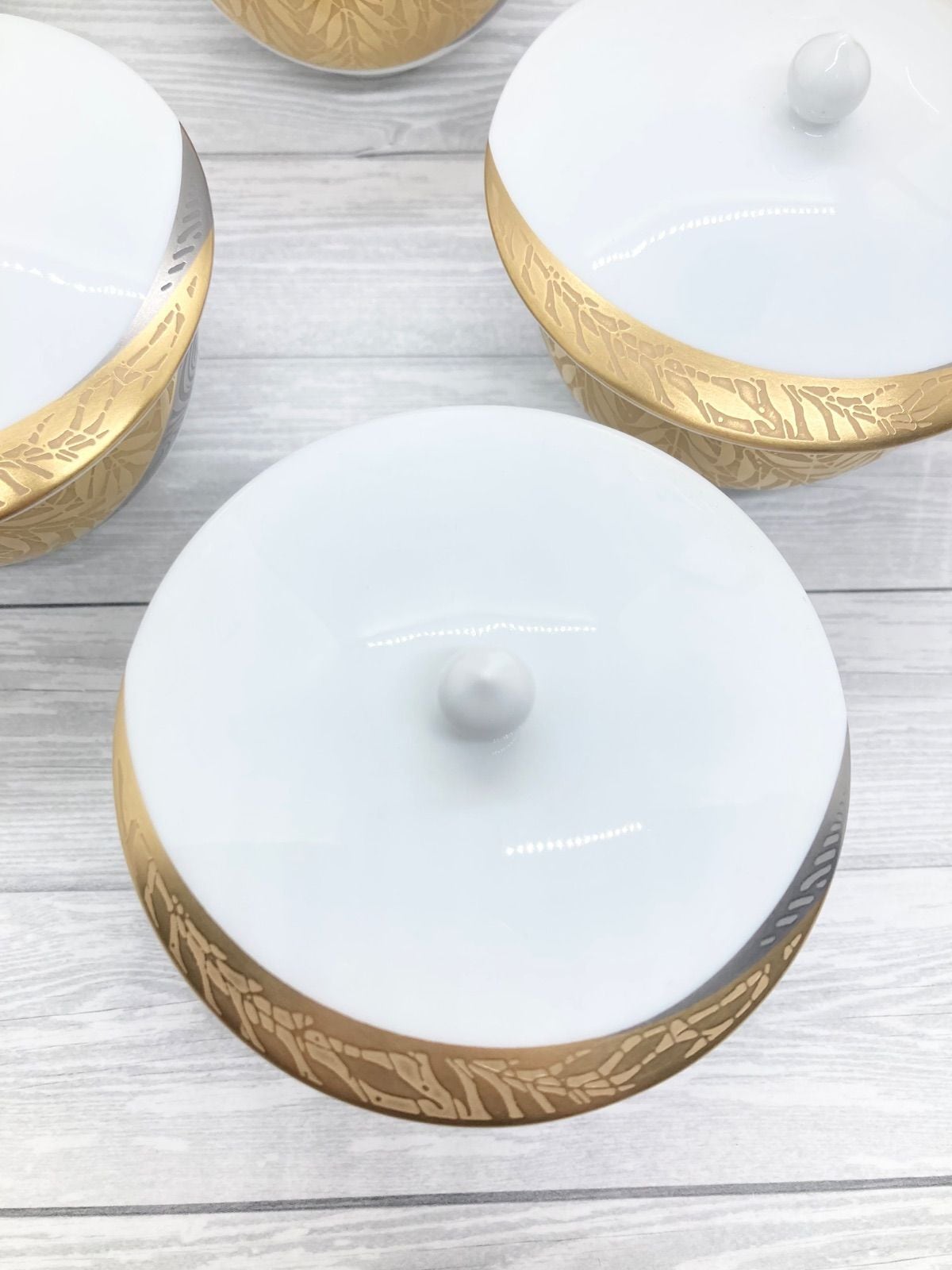 ノリタケ】金閣銀閣 茶器揃 | 若林陶器