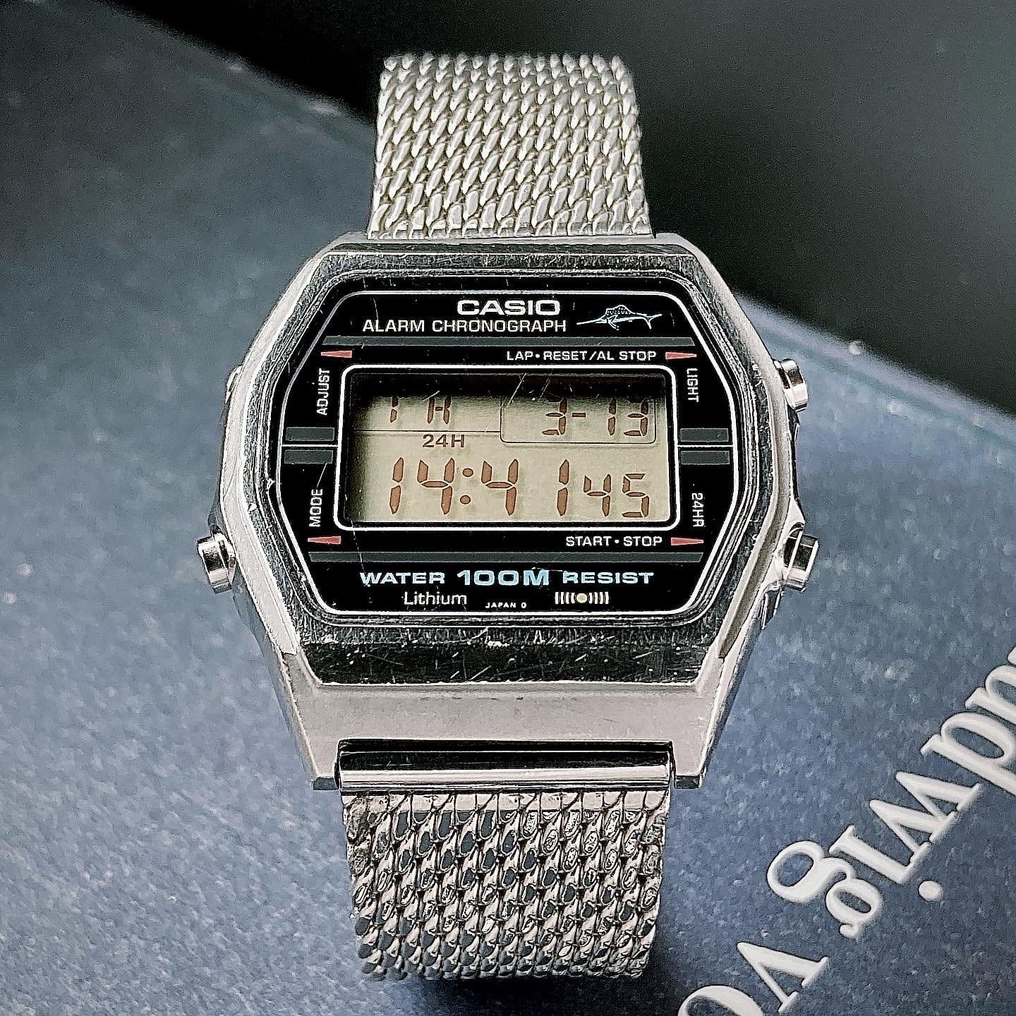 商品番号225 casio w750グレー marlin | ふるカシ時計