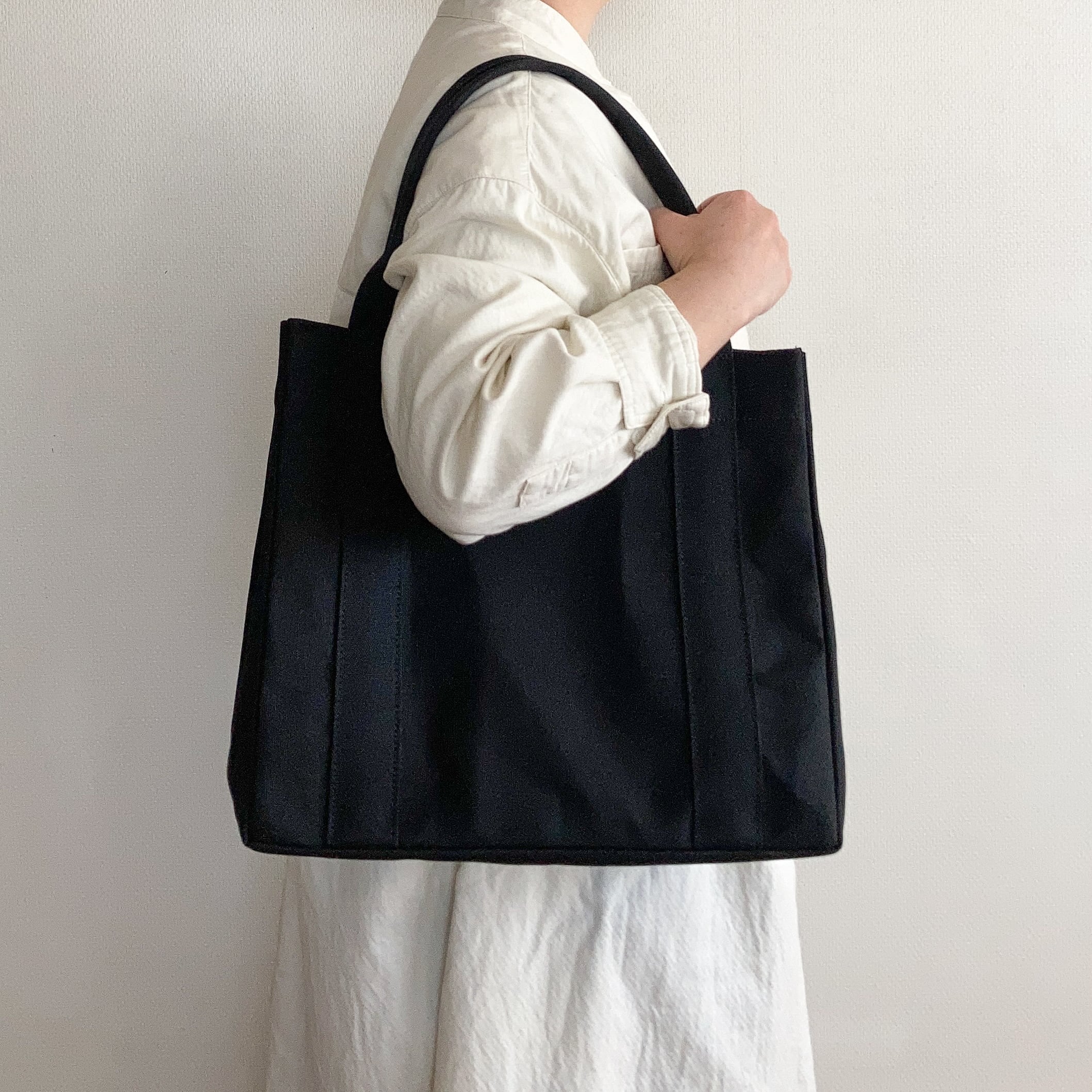 ねこあし]8号/11号×帆布×8番糸 トートバッグ×2 ねこあし]8号/11号×帆布