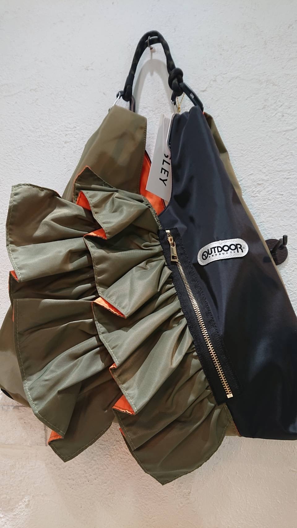 限定色】【risley】トライアングルフリルトートバッグ | Kirsche