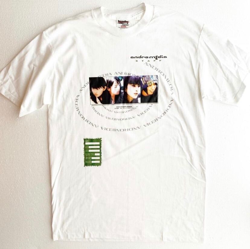 SPEED” 1998 映画「andromedia」dead stock STAFF Tee | LAUGH