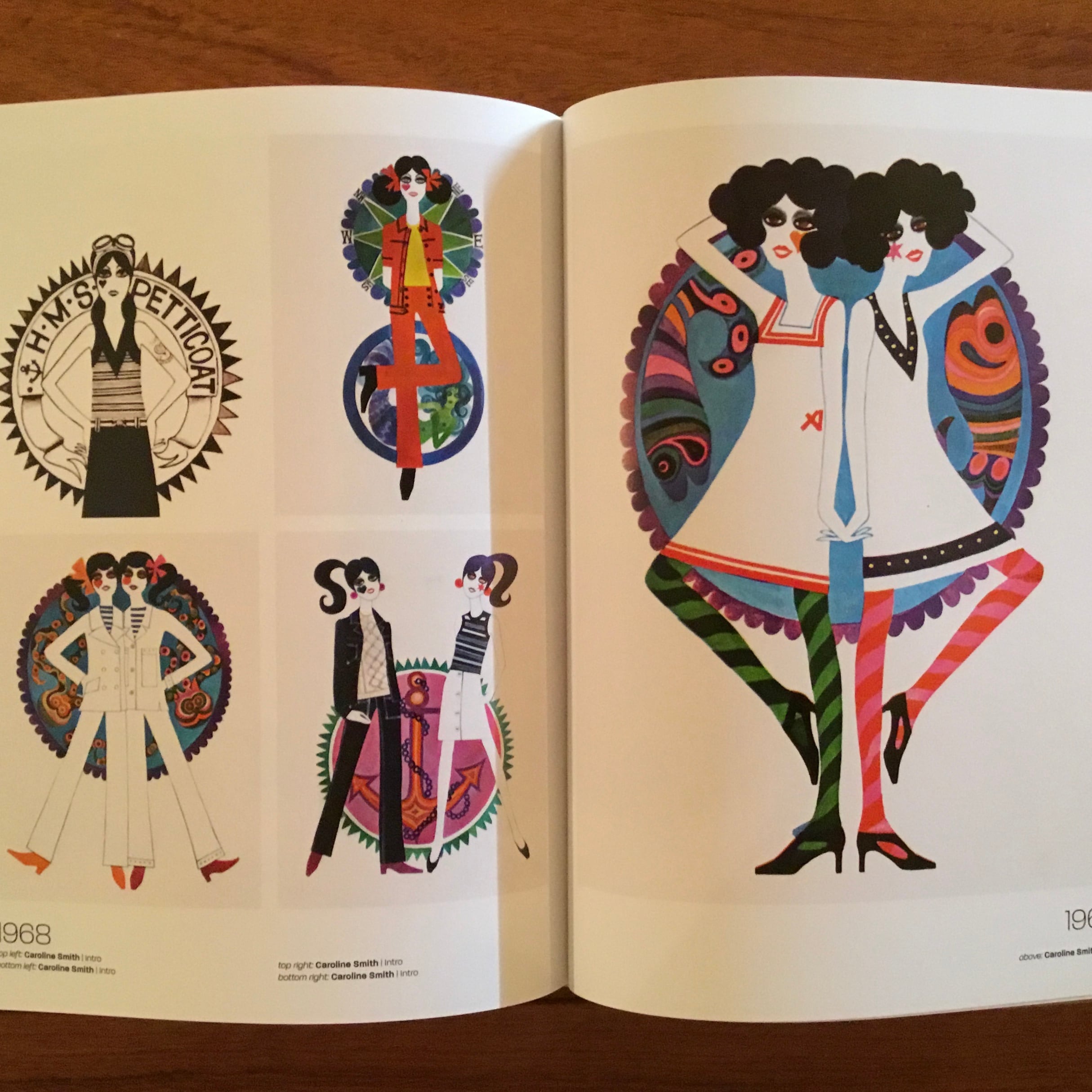 Lifestyle Illustration of The 60s | Flying Books