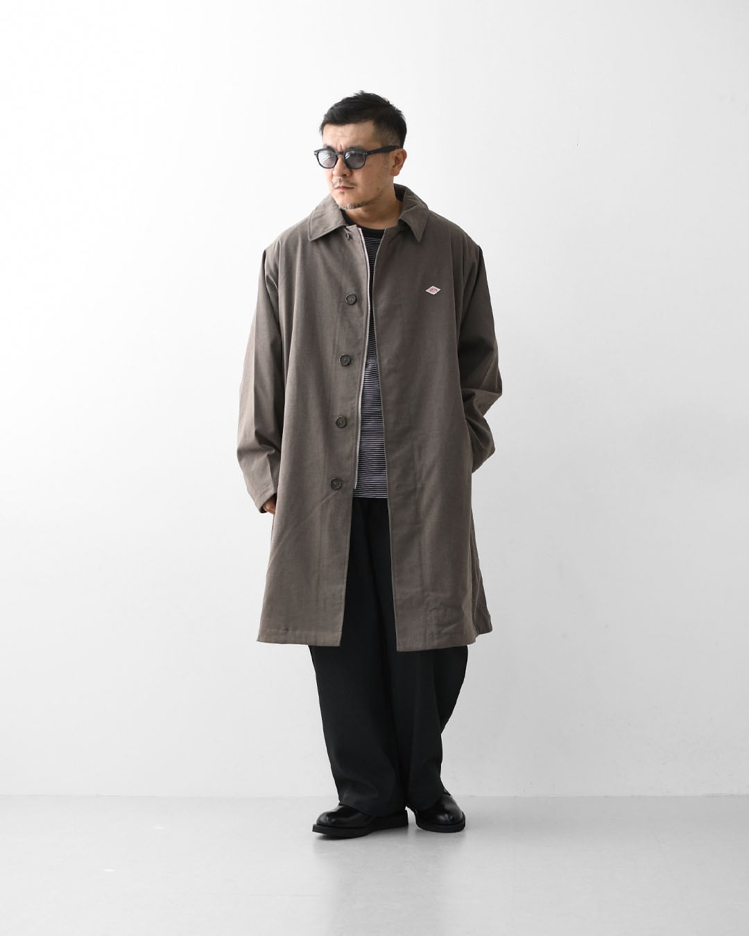 DANTON [ダントン] M BAL COLLAR COAT [DT-A0702WLX] バルカラーコート