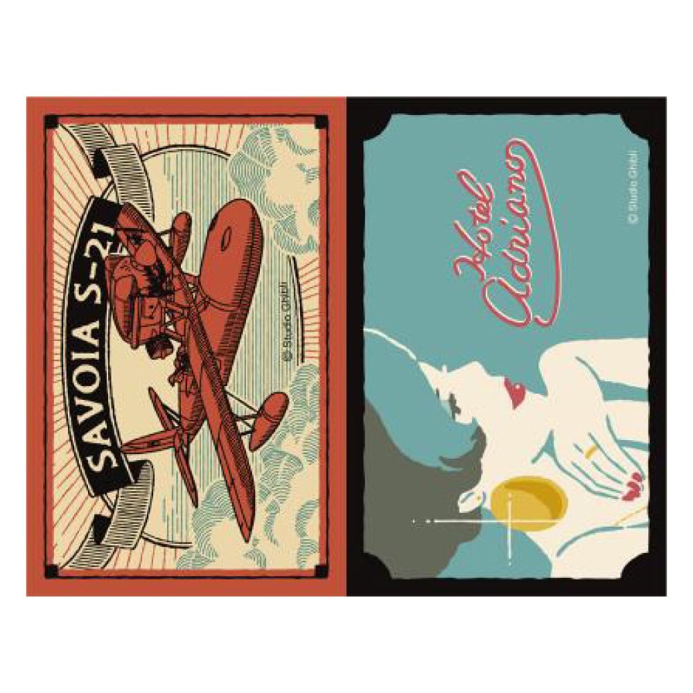 紅の豚 レトロステッカー（4632） | すすのこ商店｜ジブリグッズ