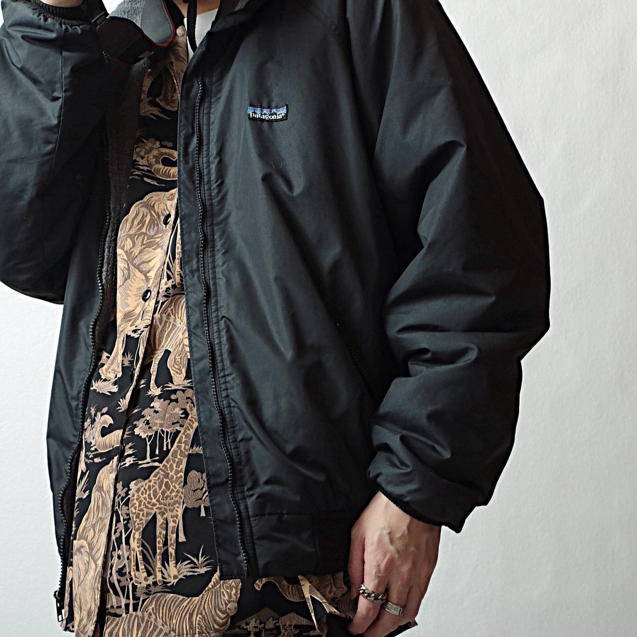 80s Patagonia パタゴニア シェルドシンチラ ナイロン ジャケット 希少