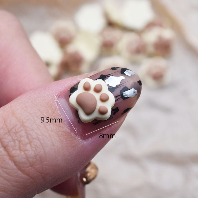 3dネイルパーツ ネイル ネイルパーツ うるうるネイル くま 猫 3dネイル