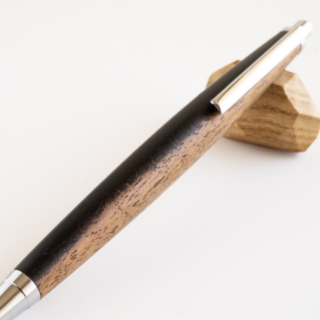 杢軸シャーペン】くろがき（黒柿） / 0.5mmシャープペンシル Penman003