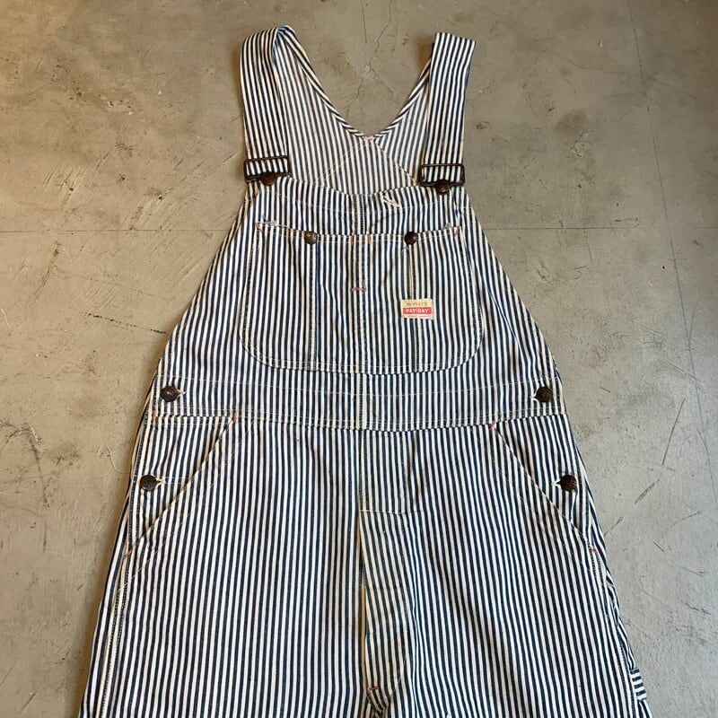 50's PAY DAY ペイデイ ヒッコリーオーバーオール ワークウェア