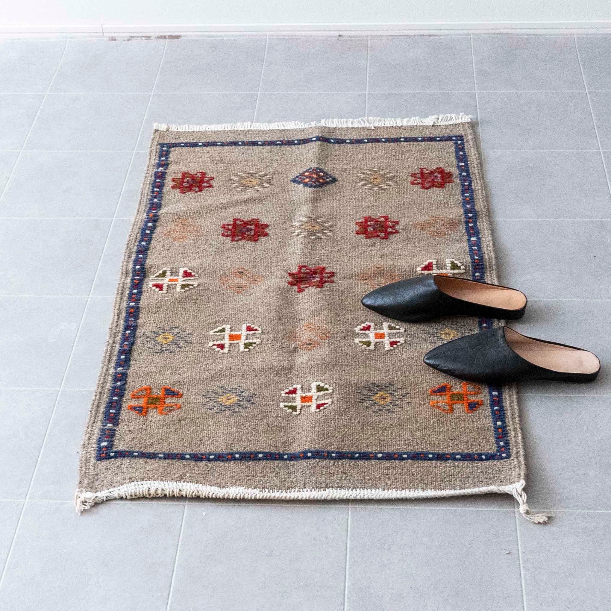 モロッコ ラグ キリム 約53×93cm モロッコ ラグ キリム 約53×93cm