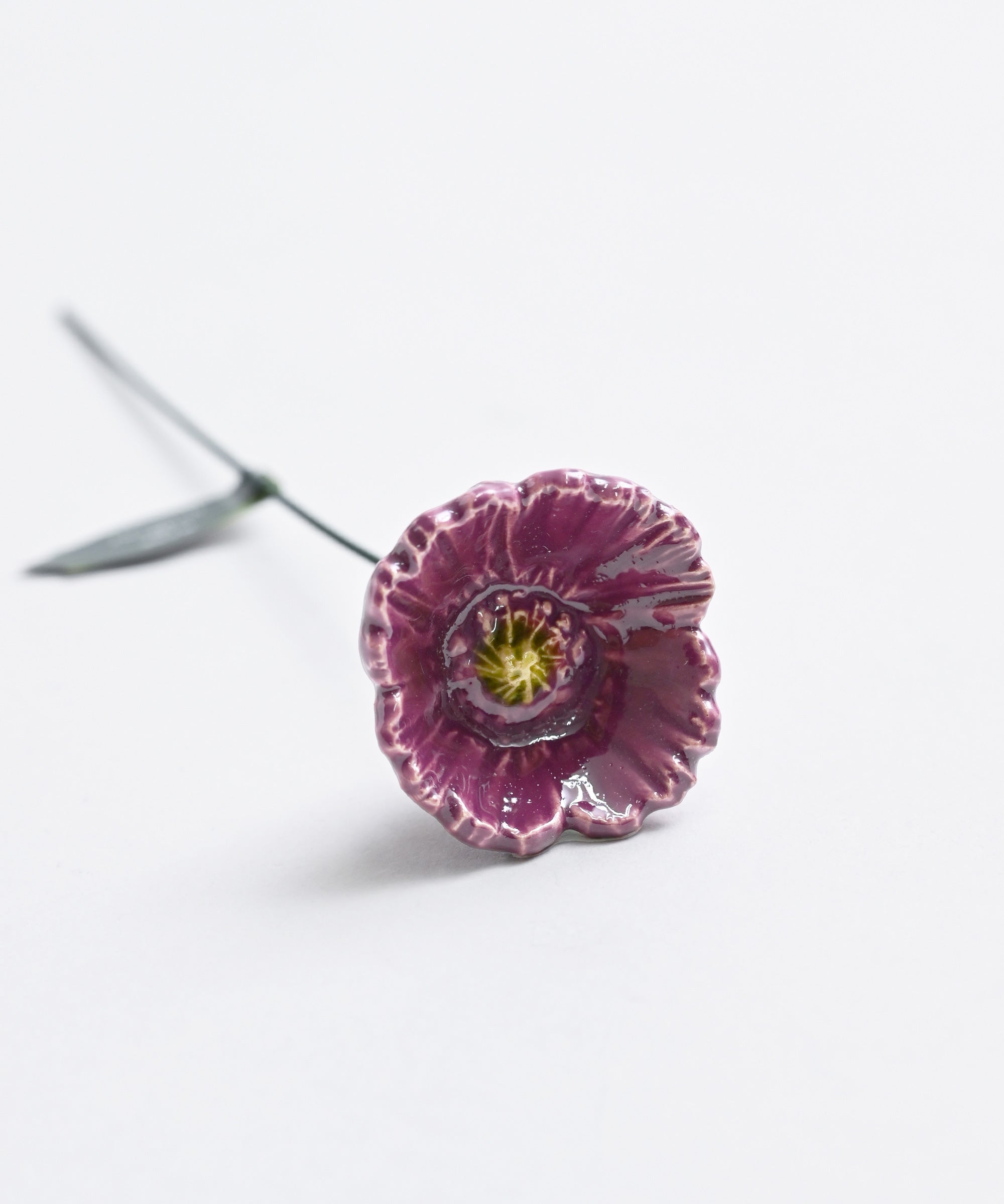 Kis keramia/キスケラミア】リトルポピー 陶器のお花 – BASIC AND