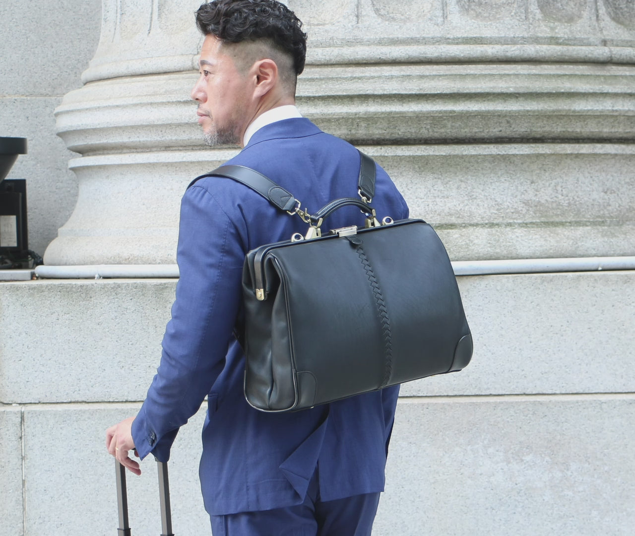 本革 木手L ダレスバッグ ドクターズバッグ レザー メンズ レディース