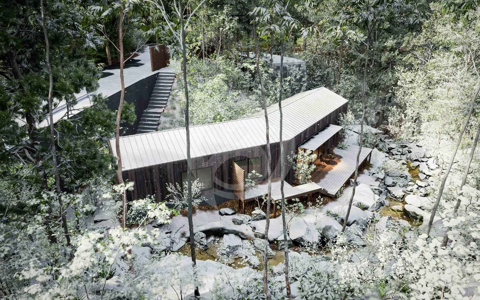 Basic9studioのプロフェッショナルな3Dヴィラパース制作サービス｜高