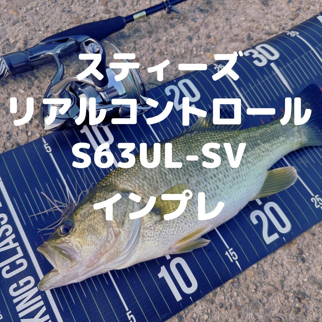 ダイワ スティーズリアルコントロールS63UL-SVインプレ | バス釣り