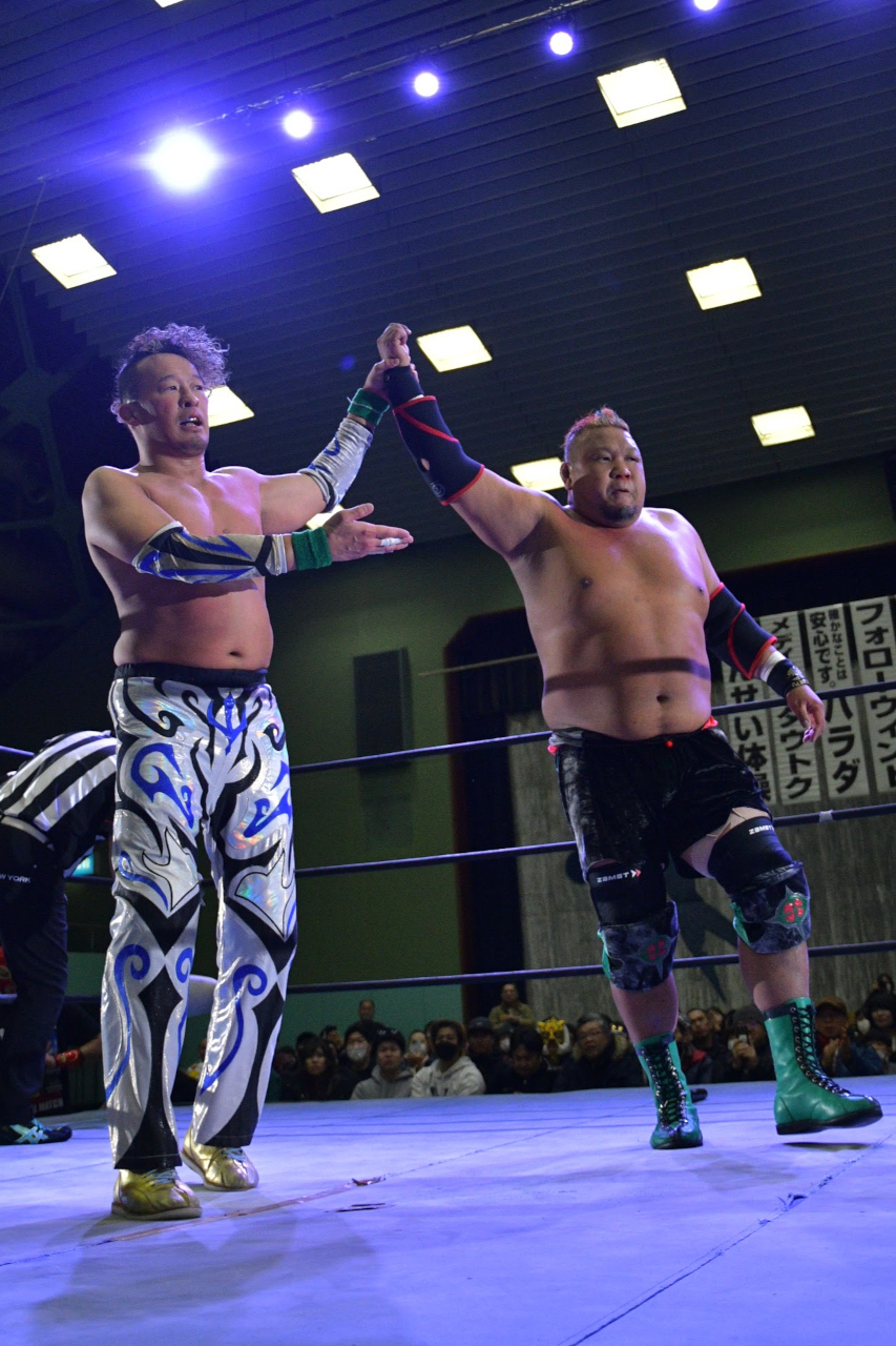 試合詳細】3・3 みちのくプロレス徳島大会 GAINAvs丸藤正道 新崎人生