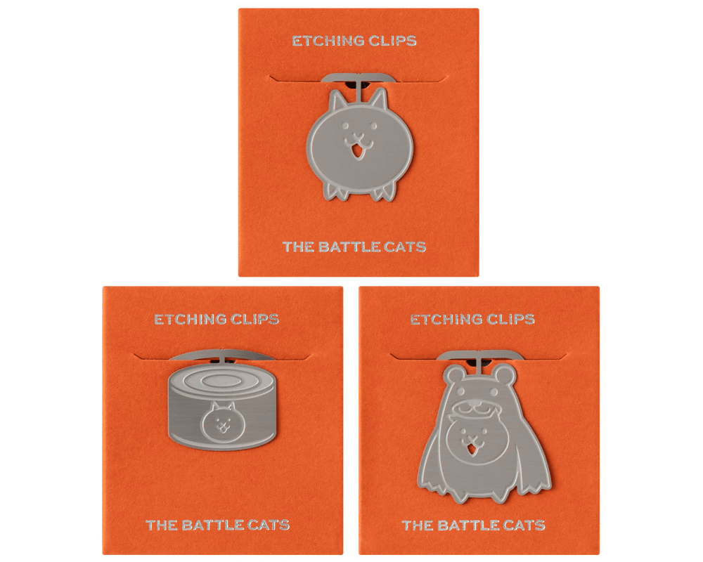 にゃんこ大戦争』よりデザインフィル企画、製作の 大人向け文具