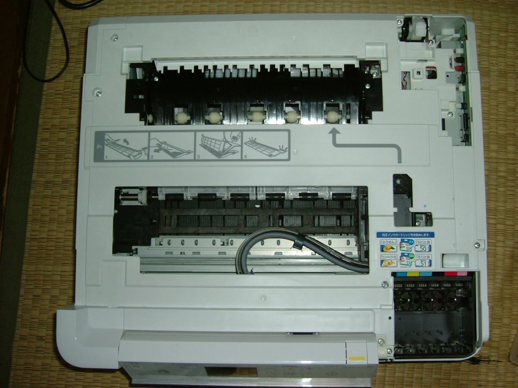EP-804AW 分解して見ました。』 EPSON マルチフォトカラリオ EP-803A