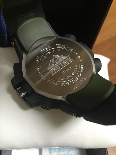 カシオ プロトレック トリプルセンサー タフソーラー PRW-S6000Y-1JF