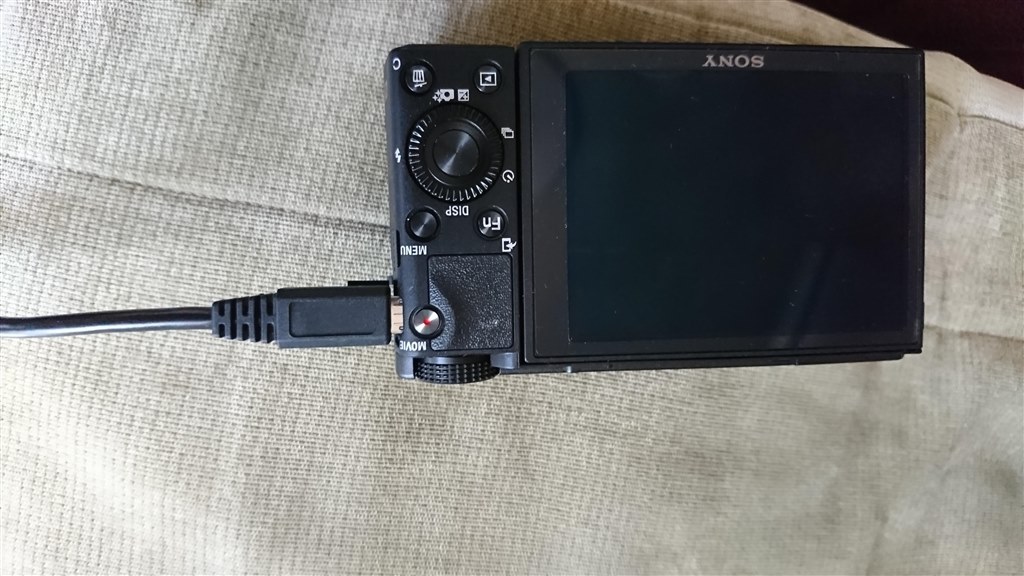 充電器について教えてください』 SONY サイバーショット DSC-RX100M5
