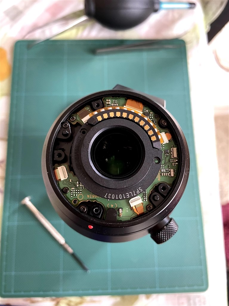 マウント部の破損』 パナソニック LEICA DG VARIO-ELMAR 100-400mm/F4