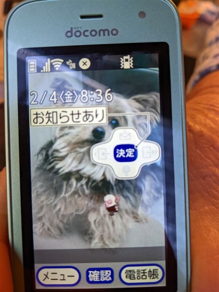 富士通 らくらくホン F-02J [ミントグリーン] (機種変更)投稿画像