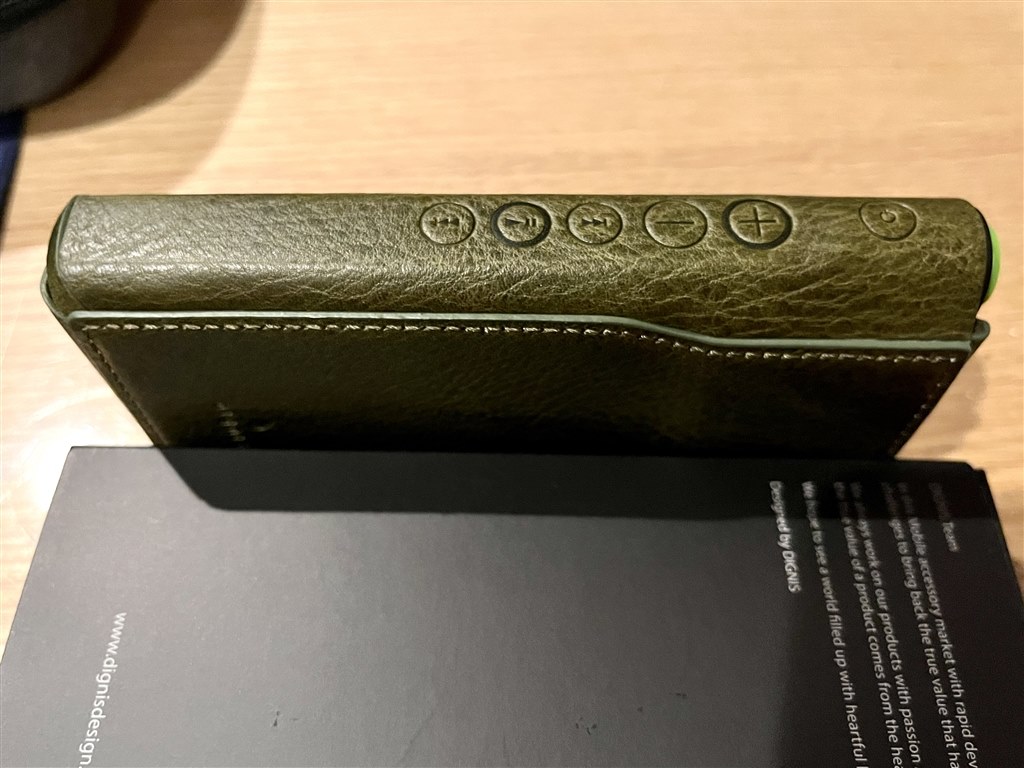 やっぱりDignisのレザーケースは最高！』 SONY NW-WM1AM2 [128GB] の