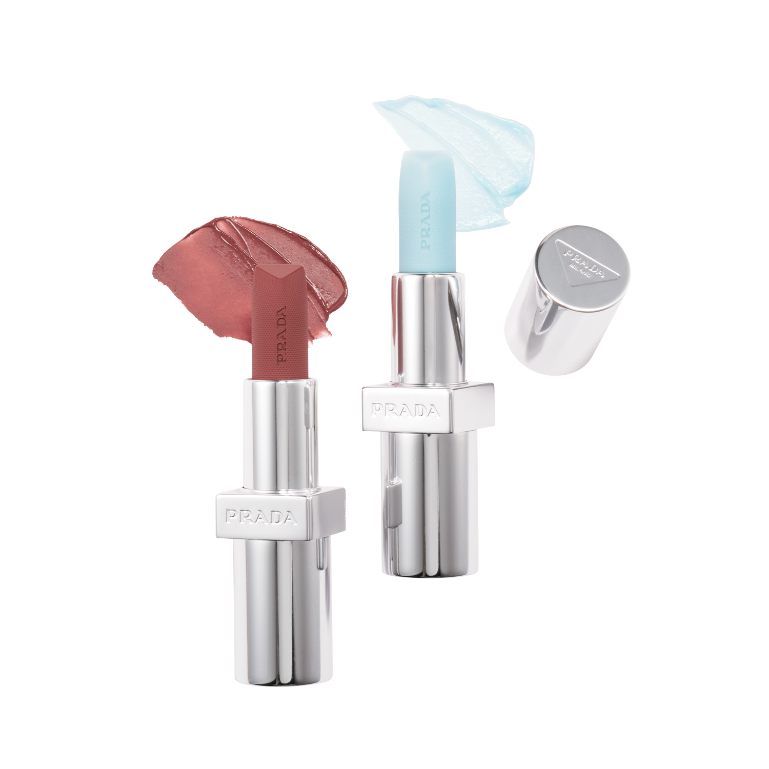 プラダ】ホホバオイルで荒れづらい唇に！品よくツヤめくカラーリップ