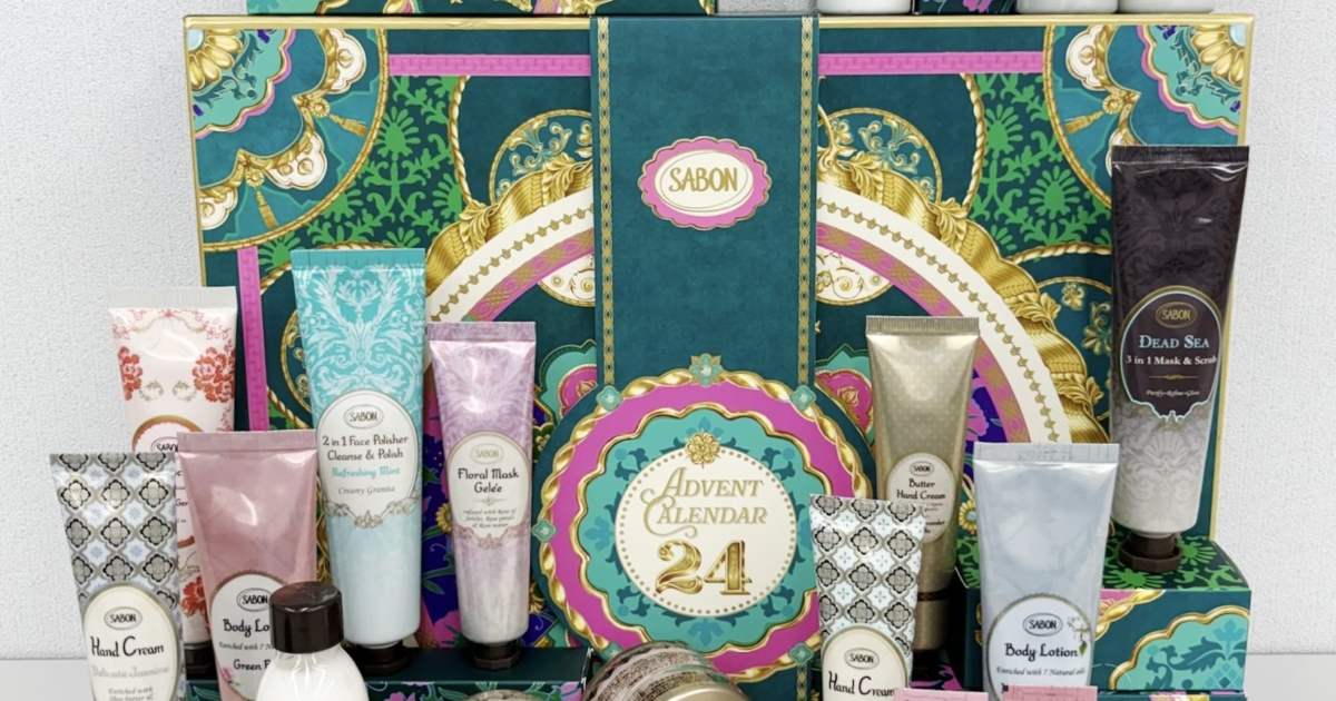 2025クリスマスコフレ】SABONのアドベントカレンダーの中身を全部見せ