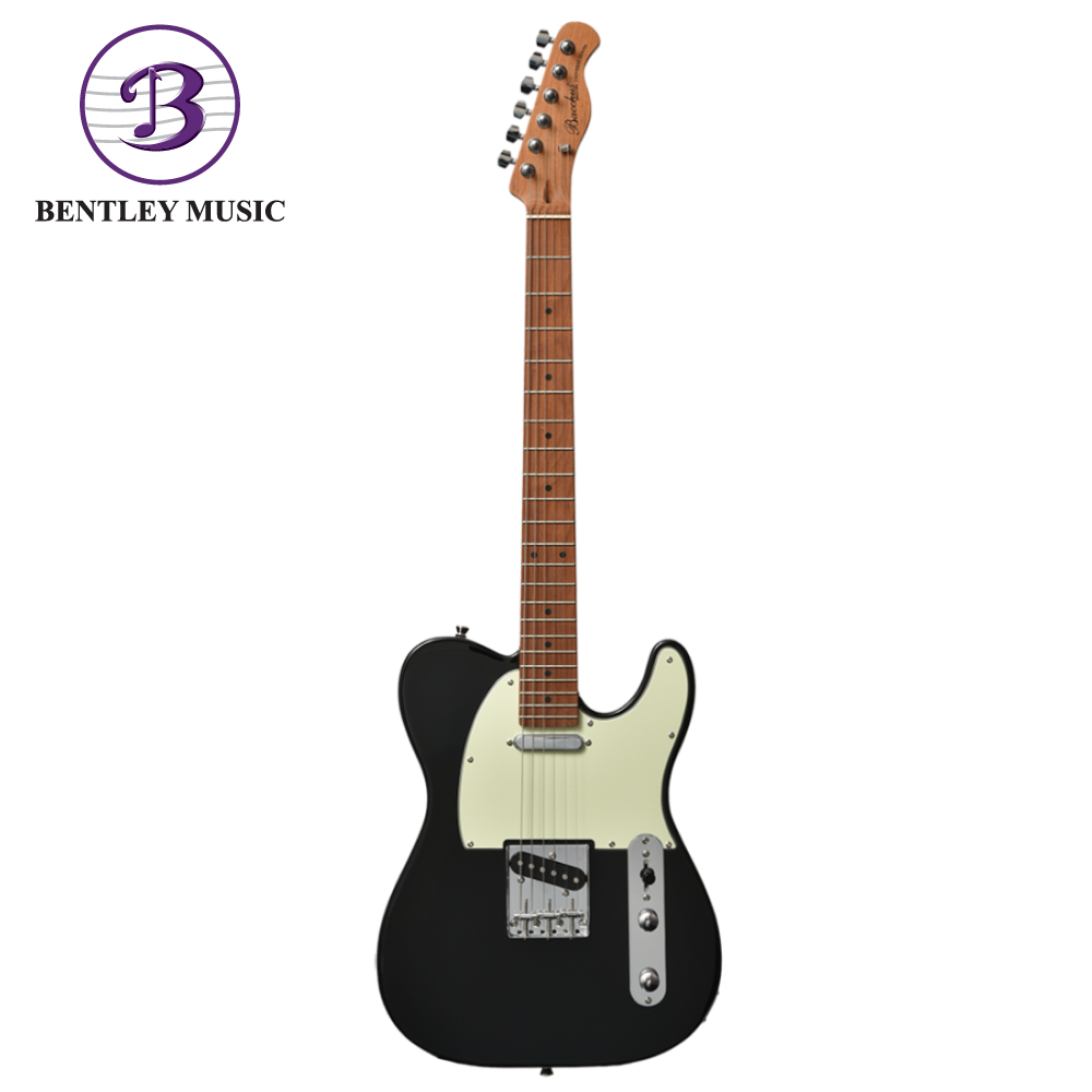 Bacchus BTE-1-RSM/M-BLK Universe Series Roasted Maple Electric