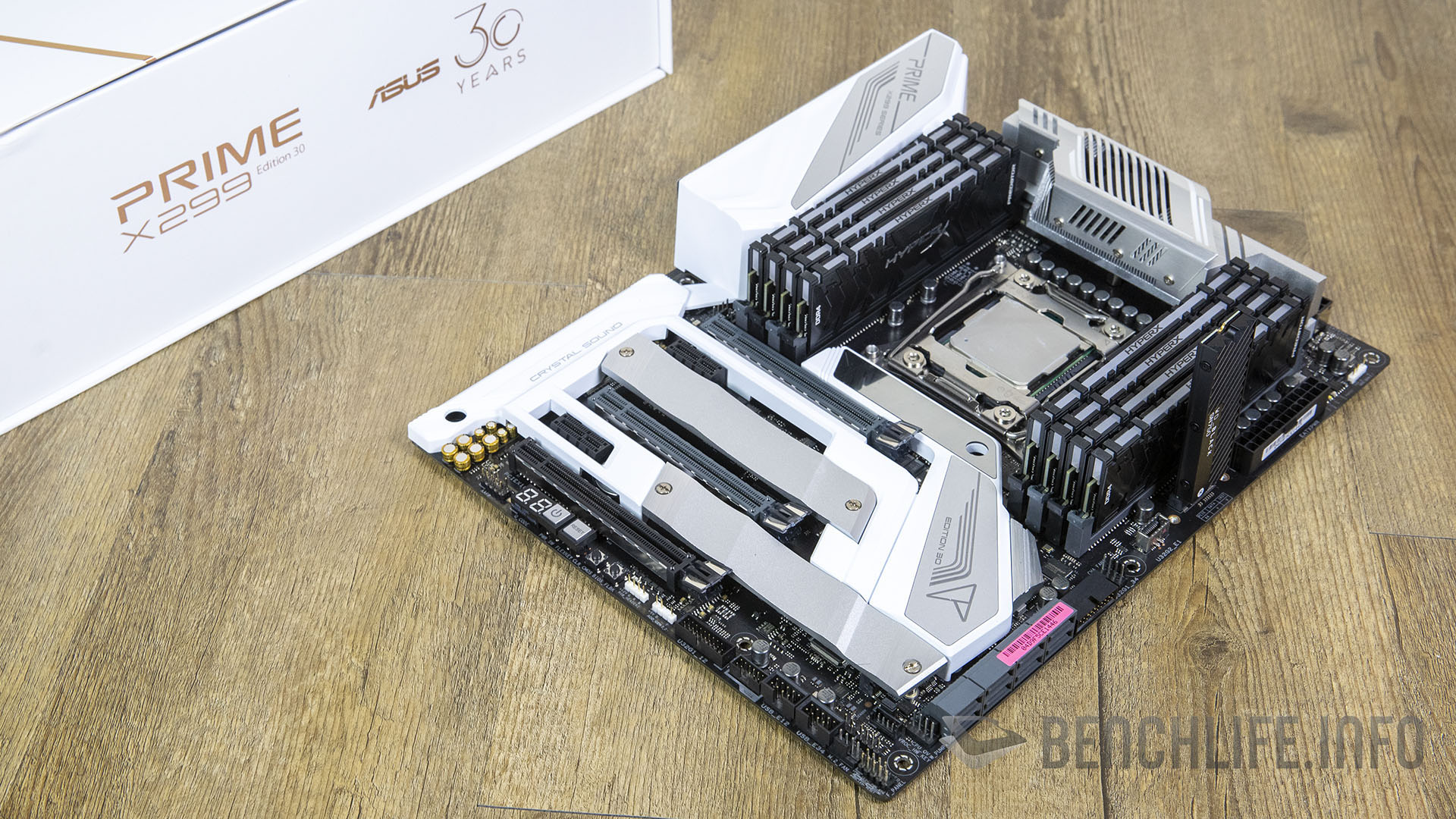 搭配Intel Core i9-10980XE，ASUS Prime X299 Edition 30 主機板實測