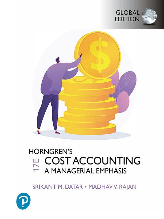 Horngren's Cost Accounting: A Managerial Emphasis, Global Edition