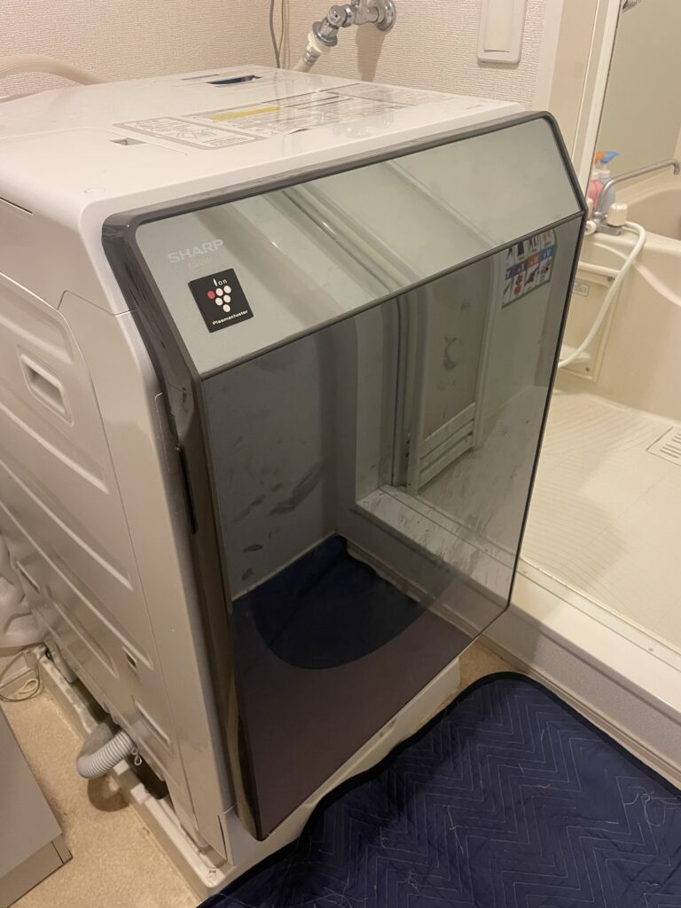 SHARPドラム式洗濯機ES-U111 ・ES-H10C分解清掃報告 | ドラム式洗濯機