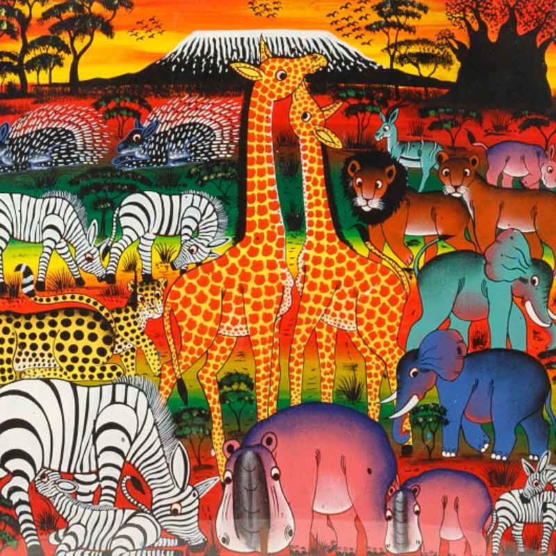 アフリカンアート35 / サファリ | ボー・デコール オンラインショップ