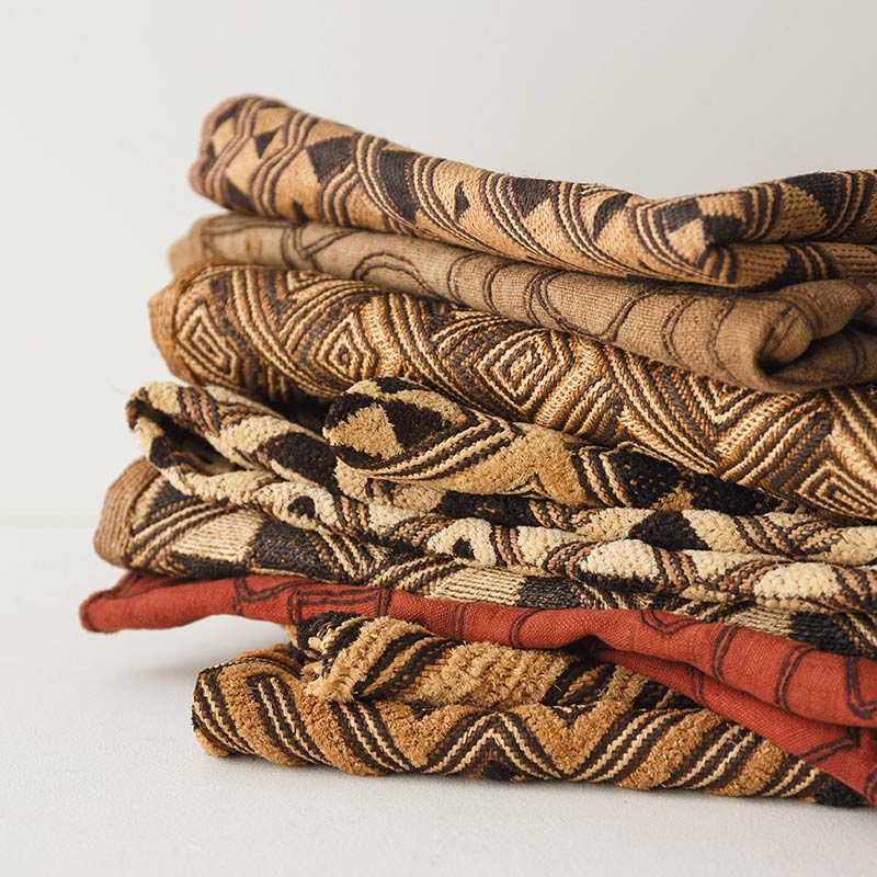 クバ布 / 草ビロード C06 | ボー・デコール オンラインショップ