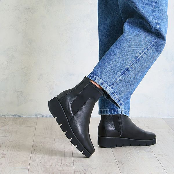 ビッグゴア付きショートブーツ 【返品交換不可】 | 【Beaufort】ビュー