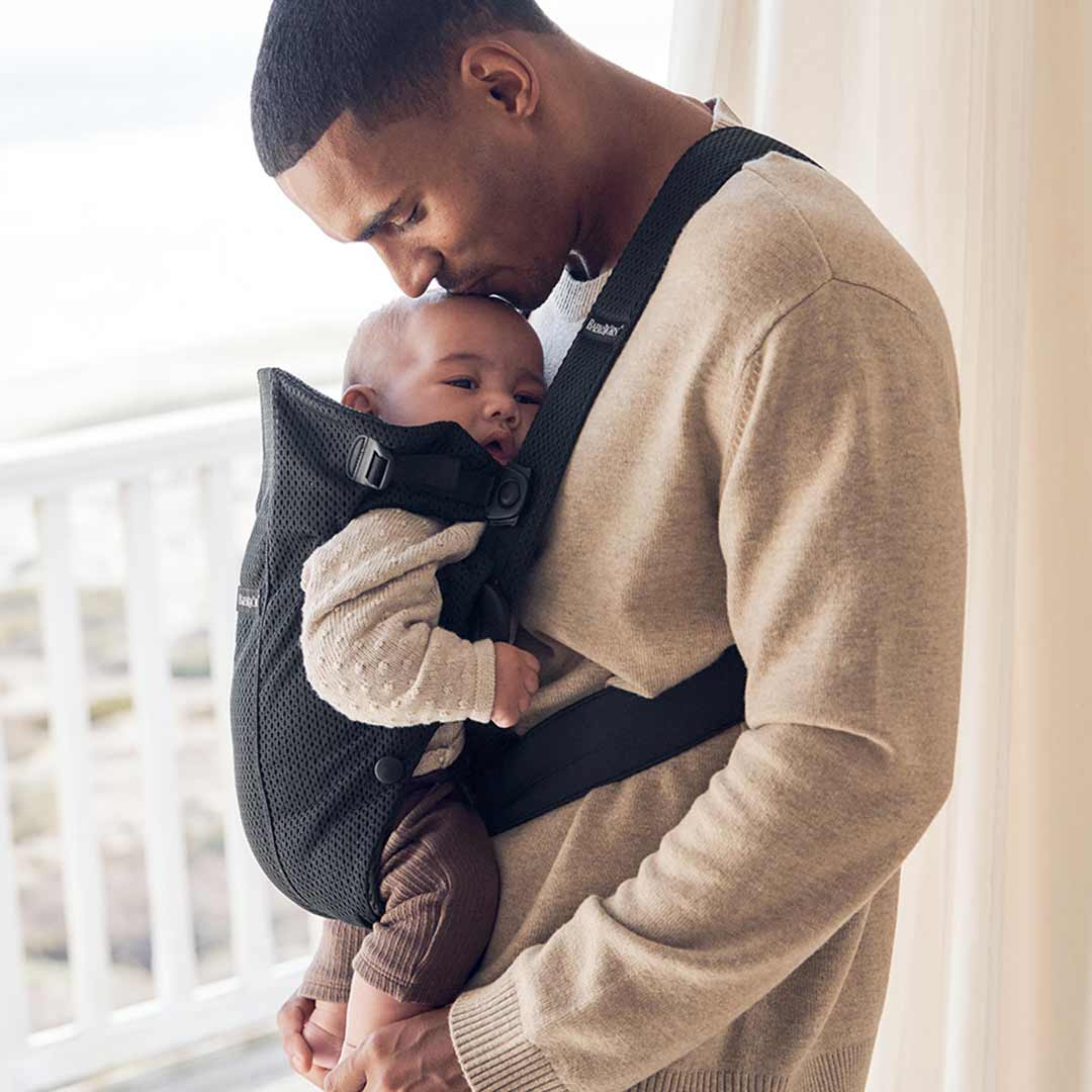 BabyBjorn Mini Baby Carrier - 3D Mesh - Black