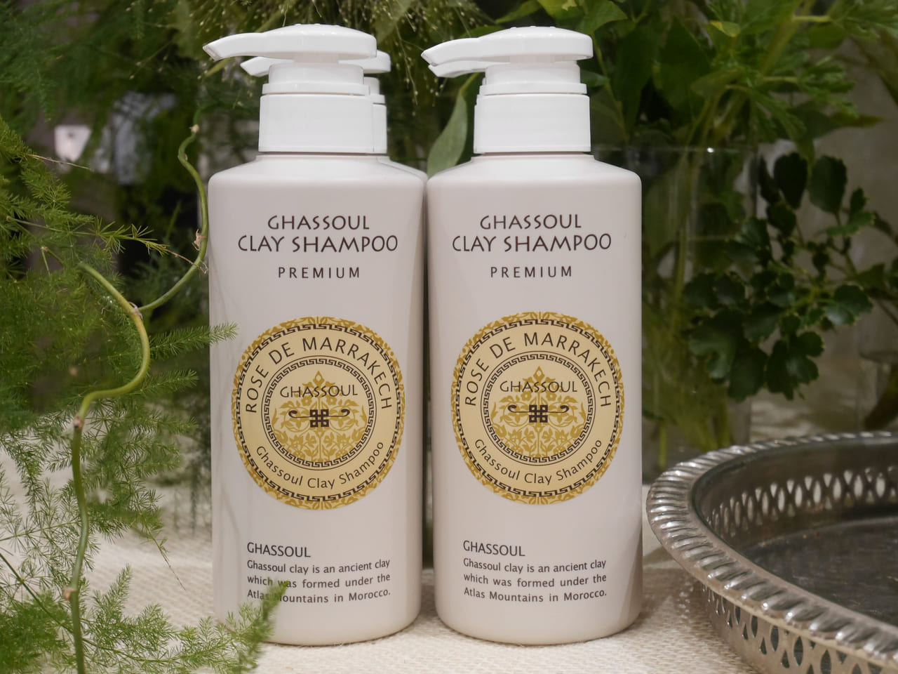 モロッコ美容・ローズドマラケシュのガスールを使ったヘアケアが