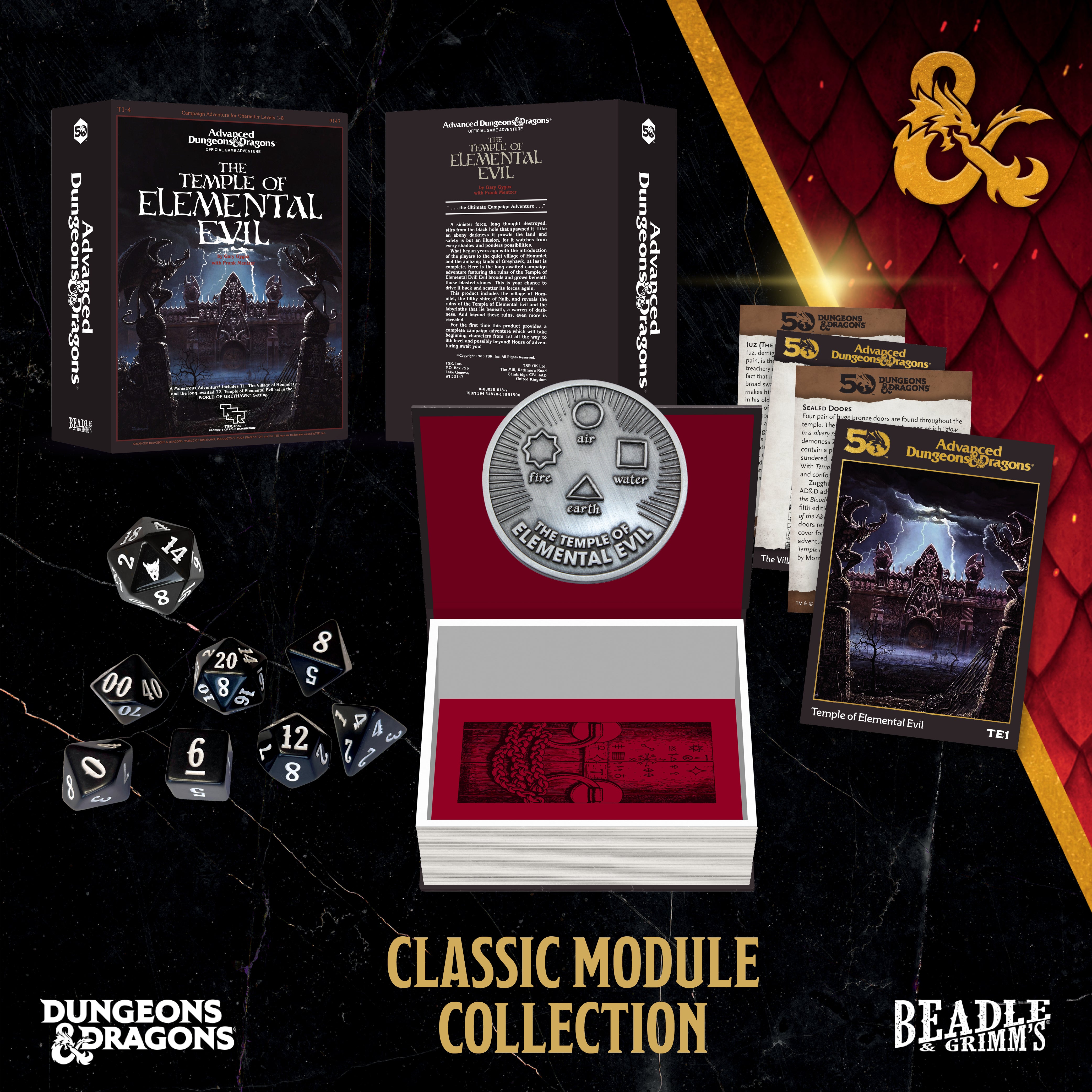 D&D Classic Module Dice Sets – Beadle & Grimm's Pandemonium Warehouse