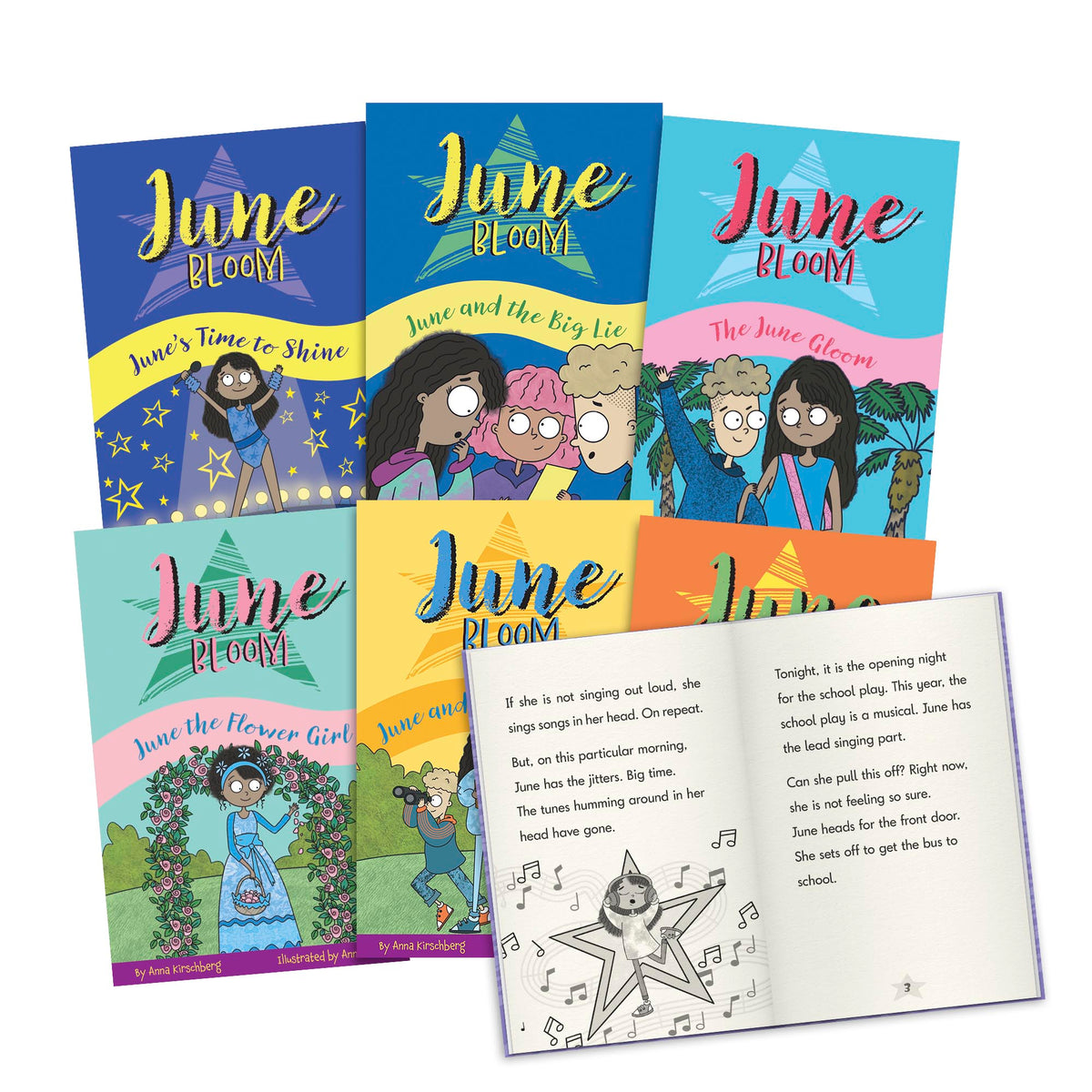 June Bloom - Decodable Chapter Books - Box Set - Vowel Sounds (Phase 5