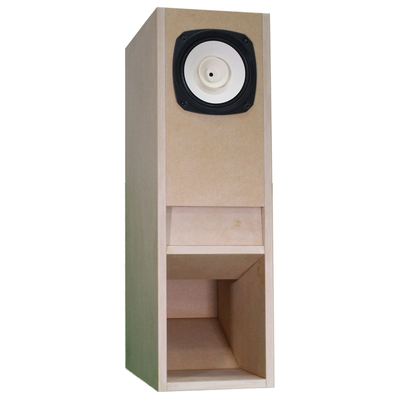 長岡鉄男氏設計20cmシングルバックロードホーン（D-3）を基に組立