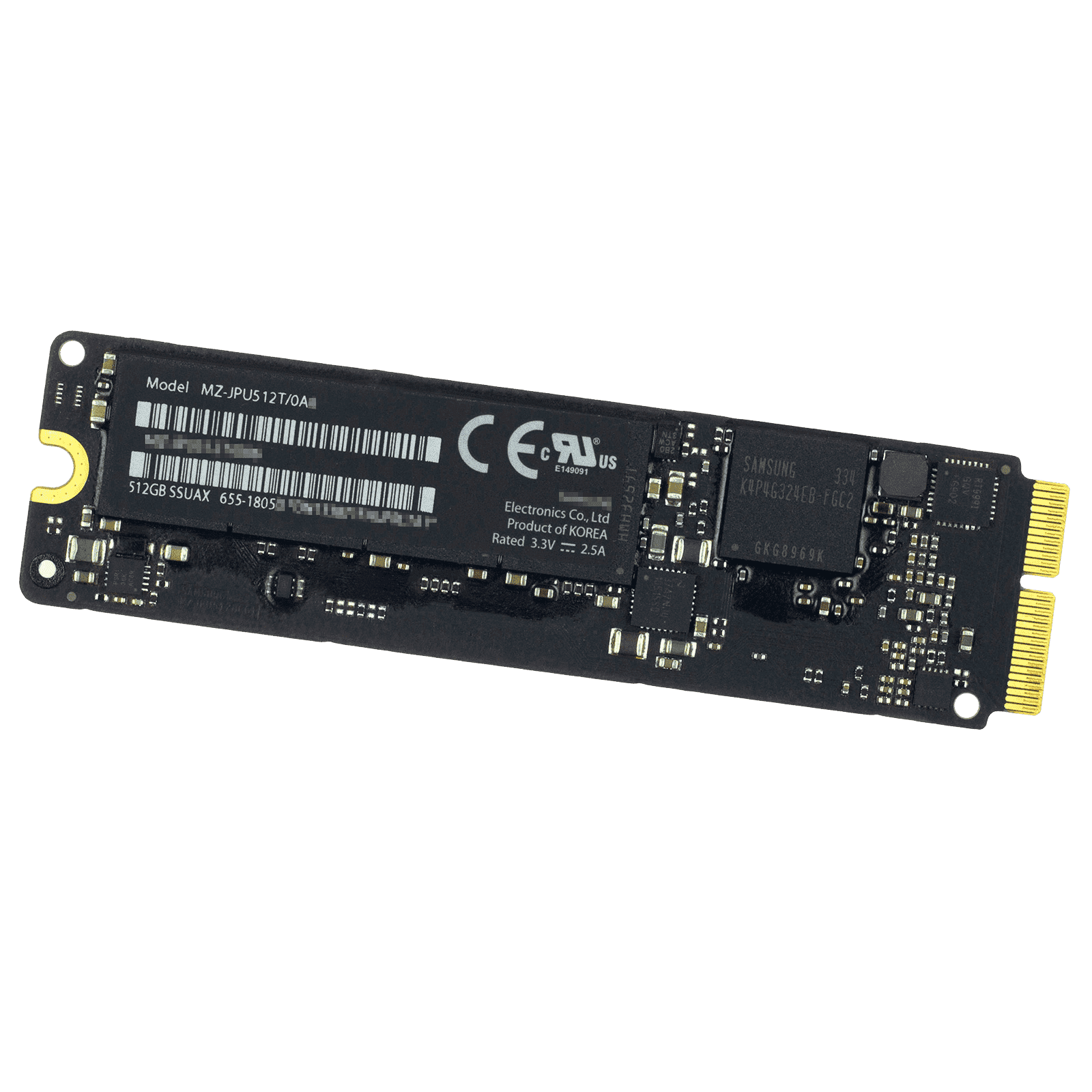 655-1805) 512GB SSD - iMac, Mac mini, Mac Pro, MacBook Air
