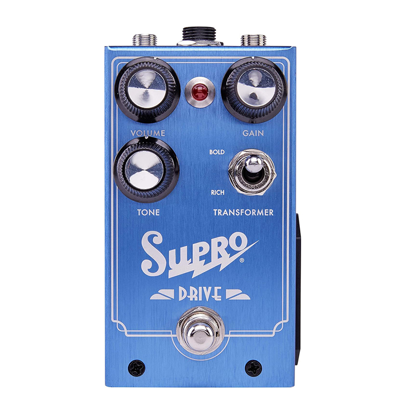 Supro / DRIVEの特徴と使い方などを徹底レビュー。アンプ回路を意識し