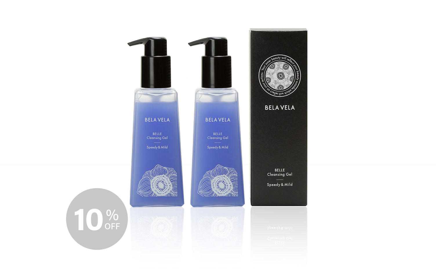 新品】BELLEQUAGE クレンジングジェル 120g フェイスウォッシュ QUALIA