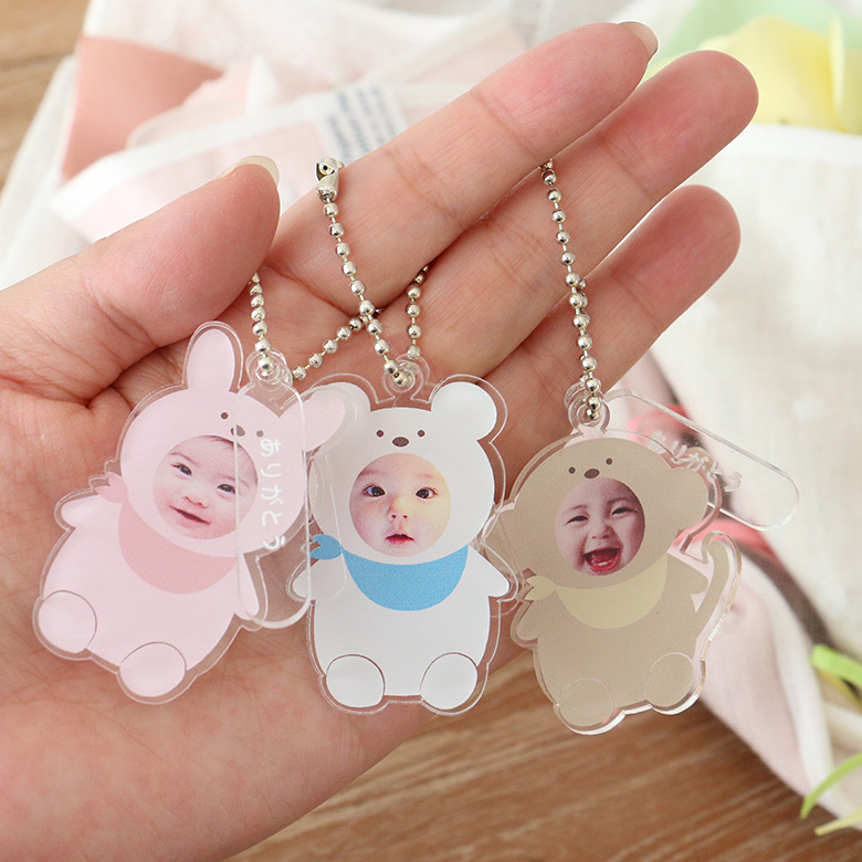 ソープフラワー フェアリーブーケ+着ぐるみキーホルダーセット