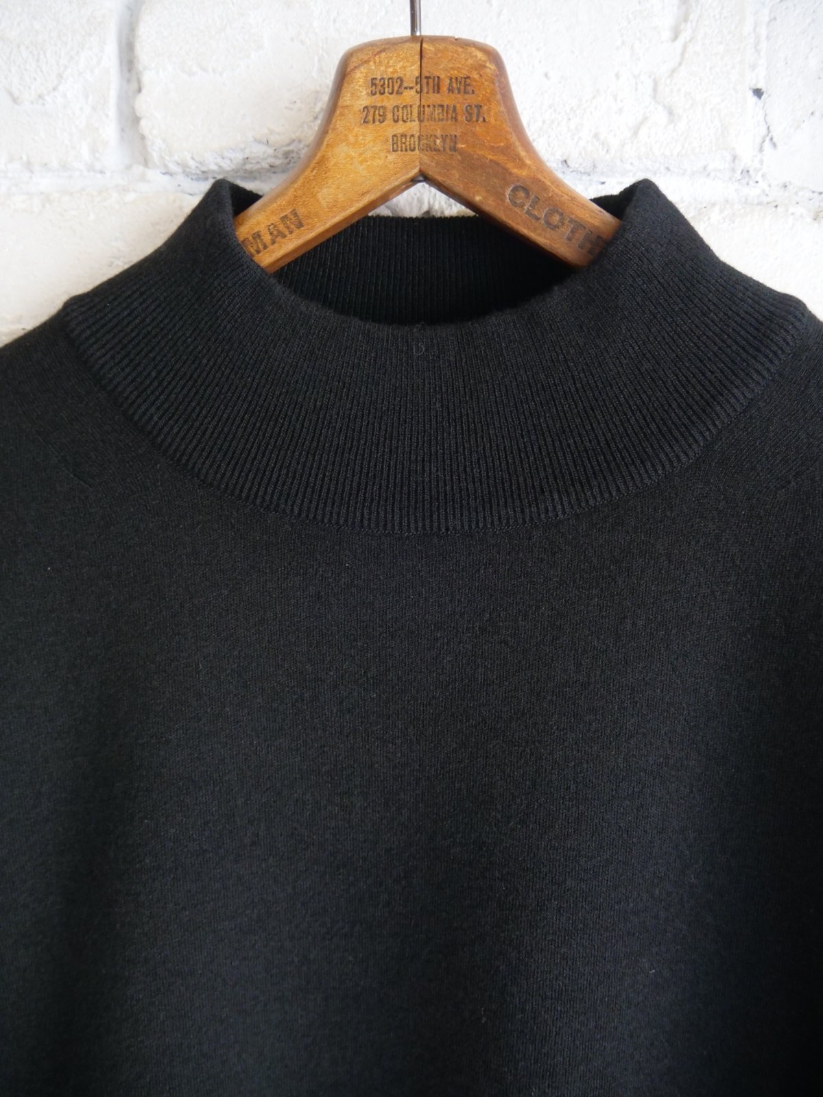 BATONER【MEN'S】SUNSHINE CASHMERE MOCK NECK KNIT バトナー