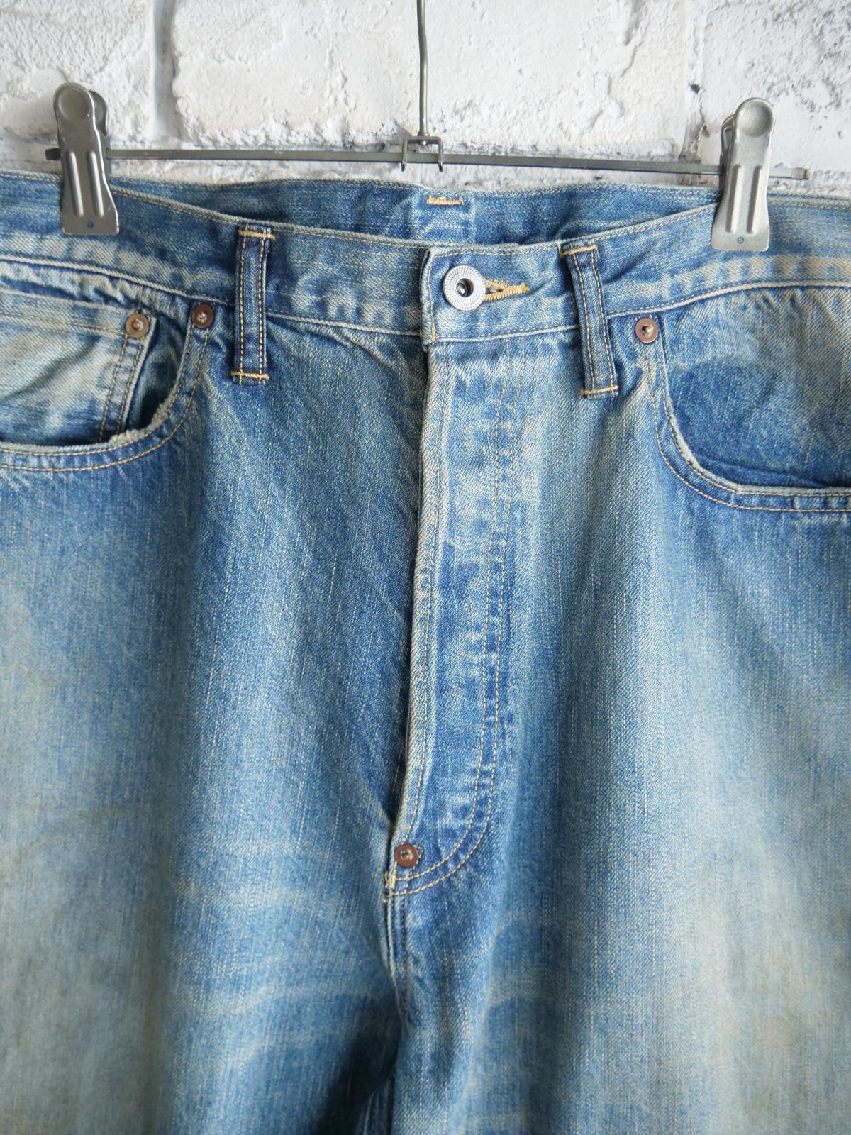 A.PRESSE No37. Washed Wide Denim Pants アプレッセ ウォッシュド