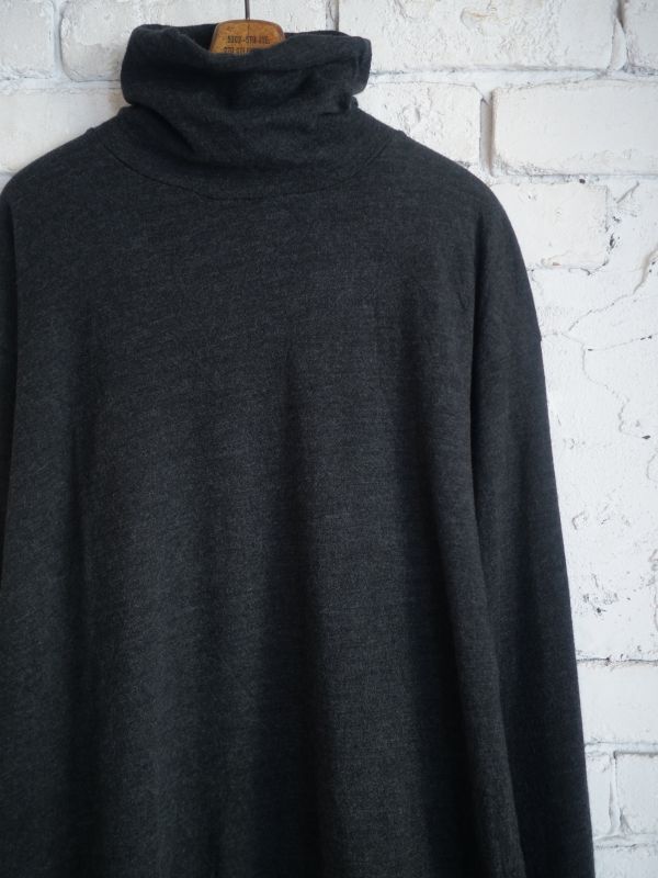 COMOLI コモリ ウール天竺 長袖タートルネック (U03-05007)