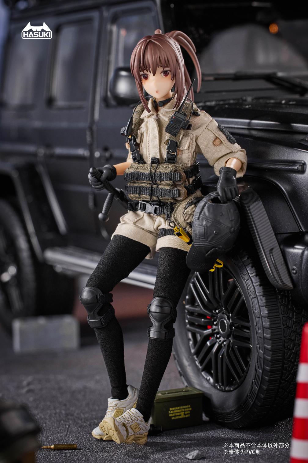 Pre-order) Hasuki Pocket Art 1/12 Security Hiyo Reizei PA006