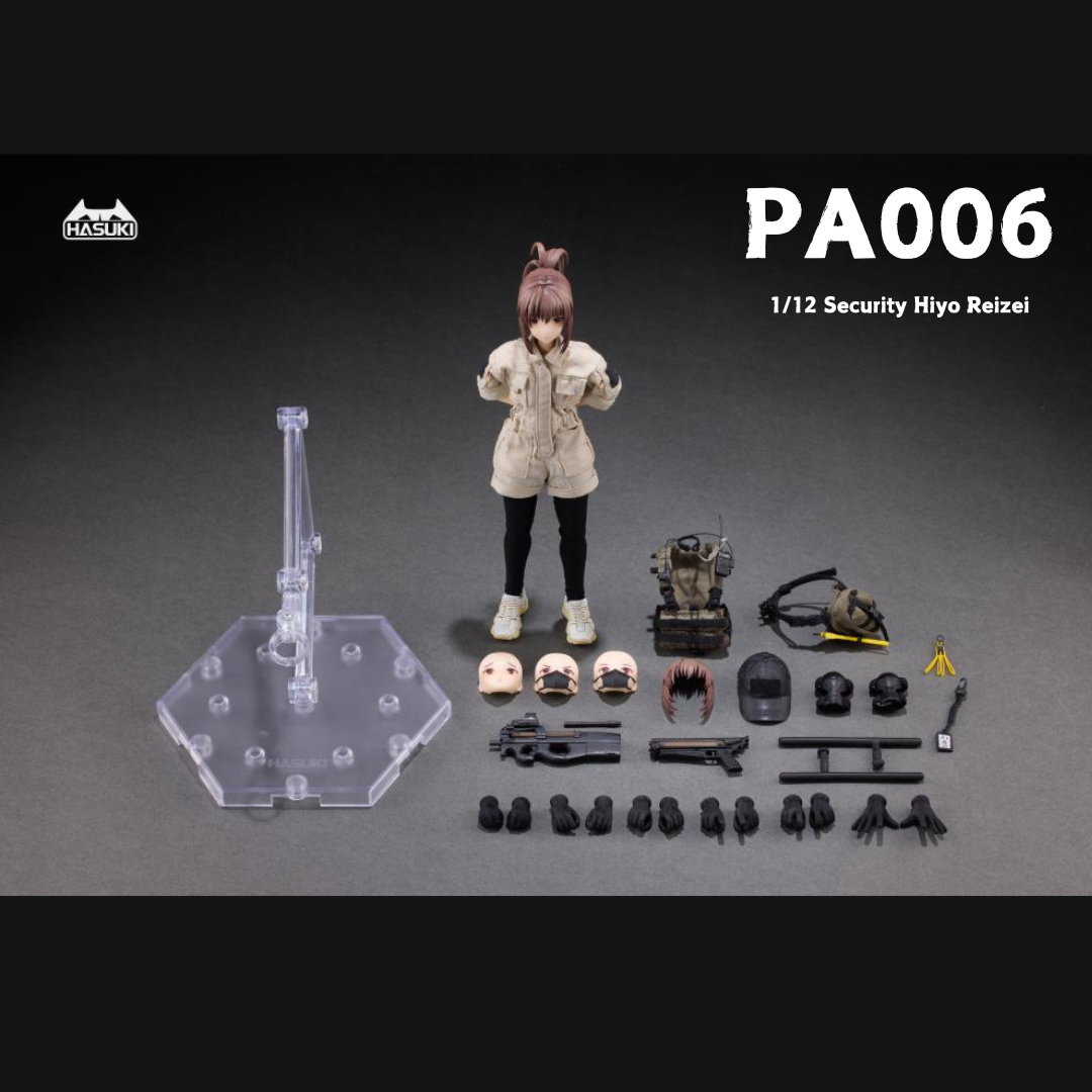 Pre-order) Hasuki Pocket Art 1/12 Security Hiyo Reizei PA006
