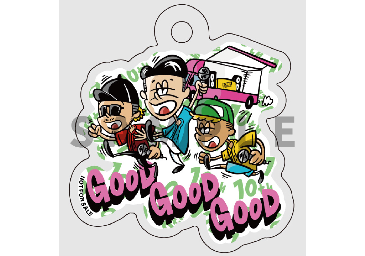 ベリーグットマン10周年を記念したベスト盤「GOOD GOOD GOOD」の特設