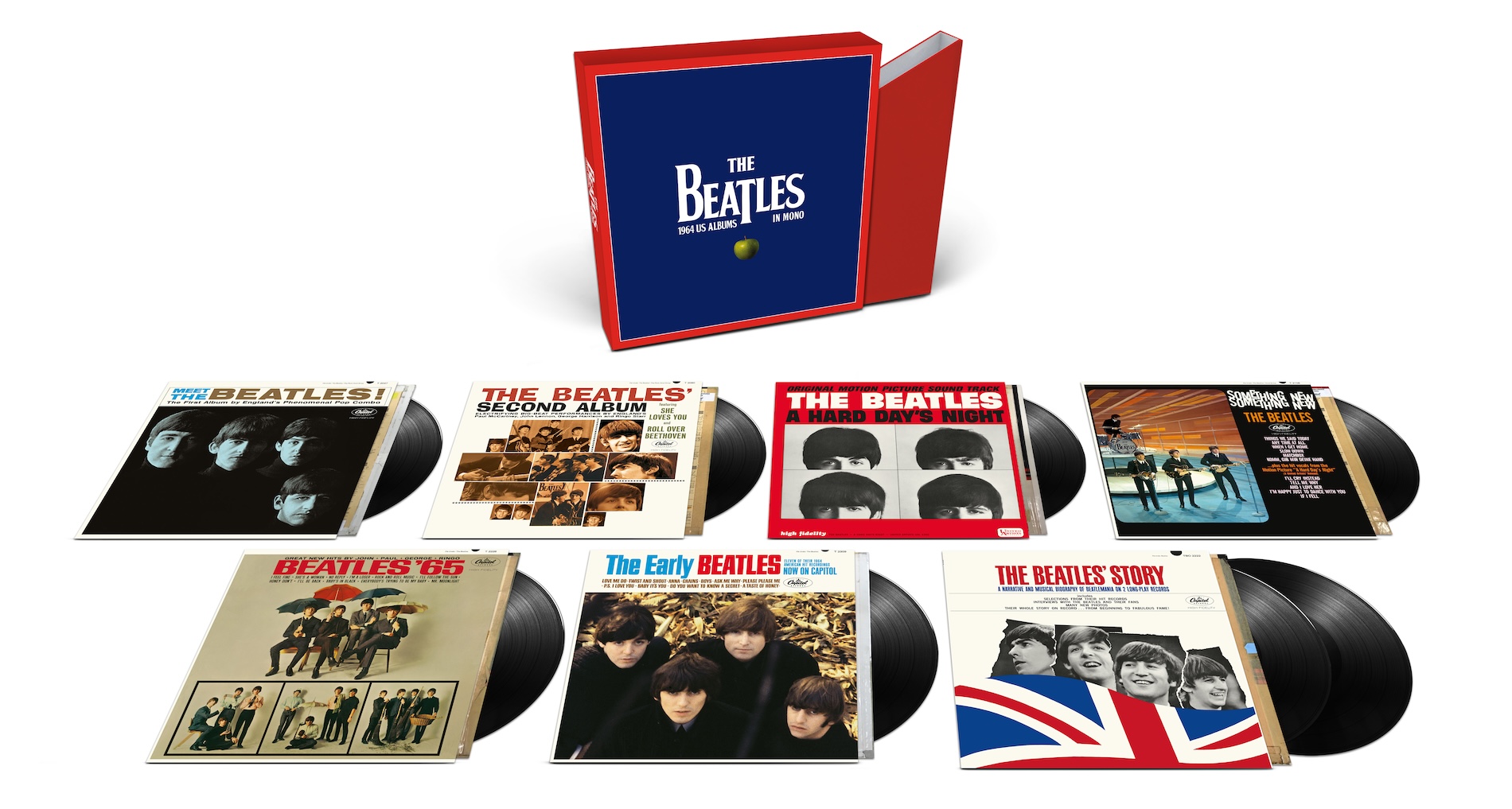 It's Beatlemania! Beatles '64 U.S. Albums Return To Vinyl in Mono